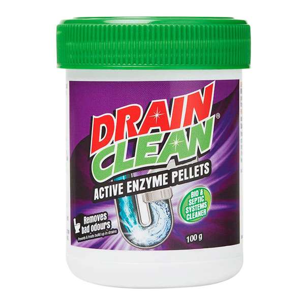 Drain Clean Active Enzyme Pellets 100g