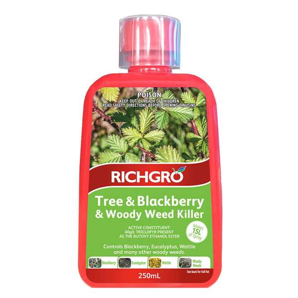 Richgro Tree & Blackberry & Woody Weed Killer 250ml