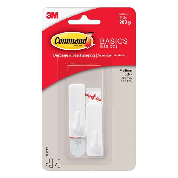 Command Utility Hook Medium - 2 Pack