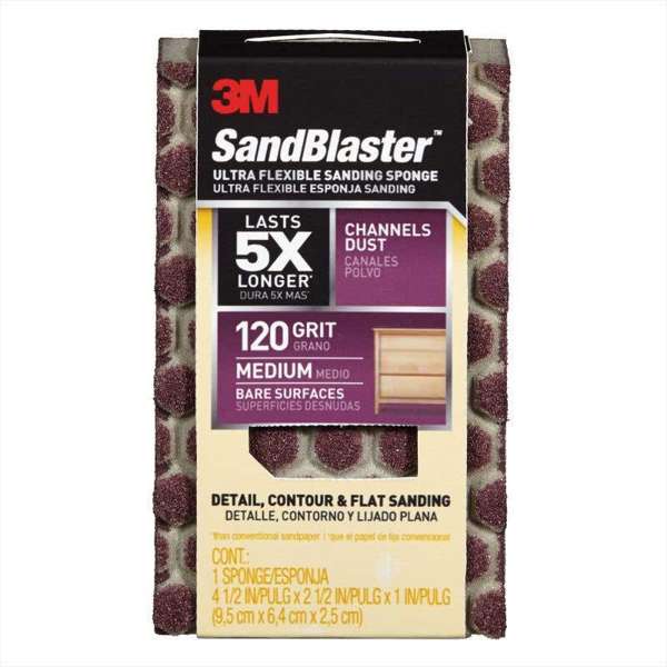 3M Sandblaster Ultra Flexible Sanding Sponge