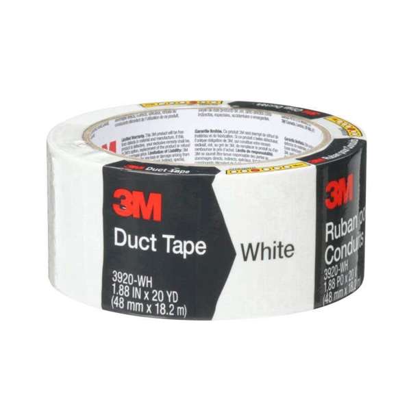 Scotch Duct Tape White 48mm x 18.2m