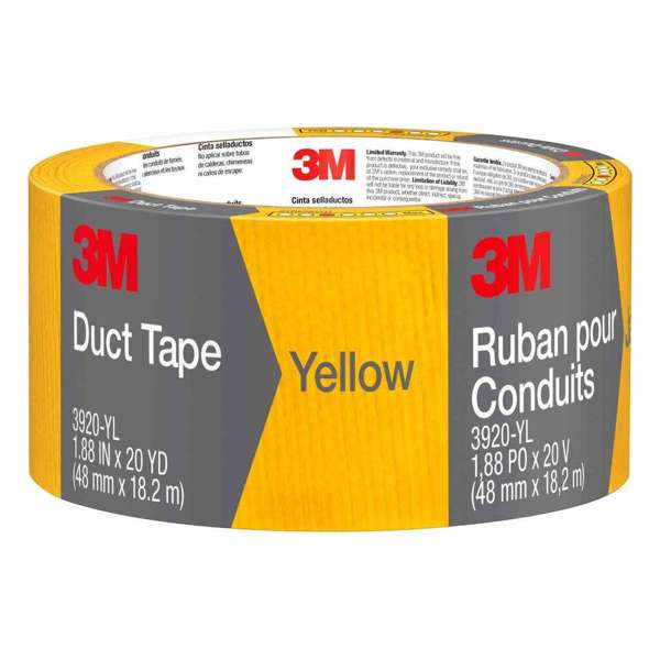 Scotch Duct Tape Yellow 48mm x 18.2m