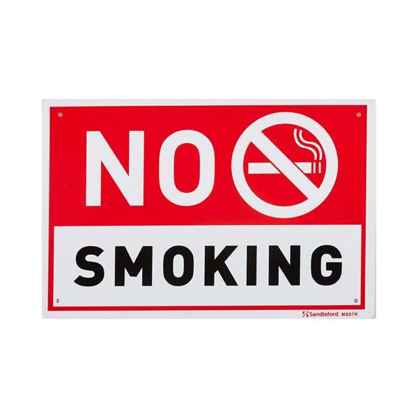 Sandleford No Smoking Sign Medium