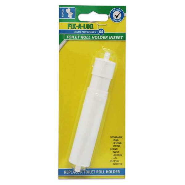 Fix-A-Loo Toilet Roll Holder Insert White