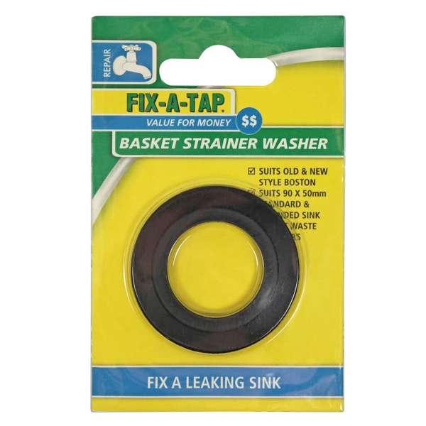 Fix-A-Tap Basket Strainer Washer 90mm x 50mm