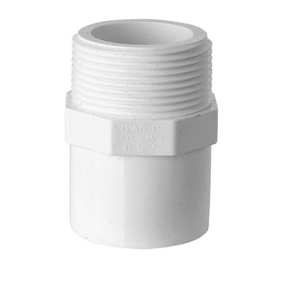 Holman PVC Pressure Valve Take Off Adaptor 40mm x 1 1/2"