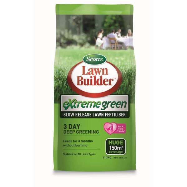 Scotts Lawn Builder Extreme Green Fertiliser 2.5kg