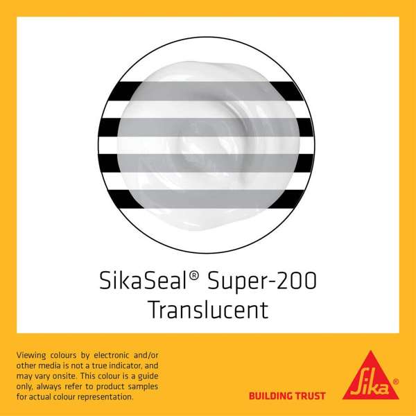 Sika Sealant Sikaseal Super 200 Trans 300ml