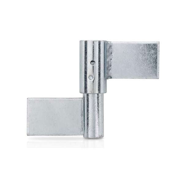 Trio Hinge Right Hand Steel to Steel Zinc Plated 88 x 71mm - 2 Pack