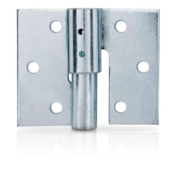 Trio Hinge Timber to Timber Right Hand Zinc Plated 88 x 101mm - 2 Pack