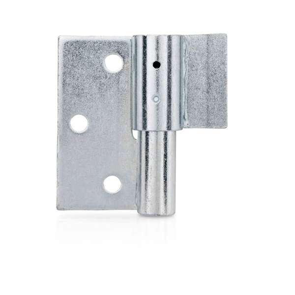 Trio Hinge Timber Steel Right Hand Zinc Plated 88 x 86mm - 2 Pack