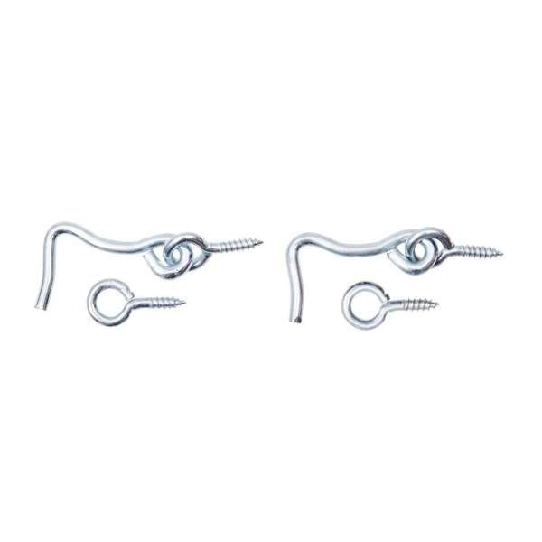 Trio Hook & Eye 38mm - 2 Pack