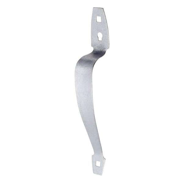 Trio Gate Pull Handle Flat Galvanised 264 x 32mm