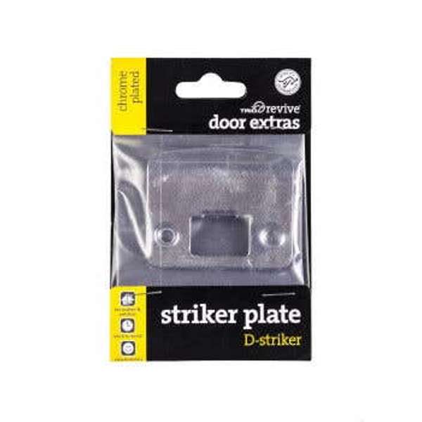 Trio D Striker Plate Chrome Plated 57 x 44mm