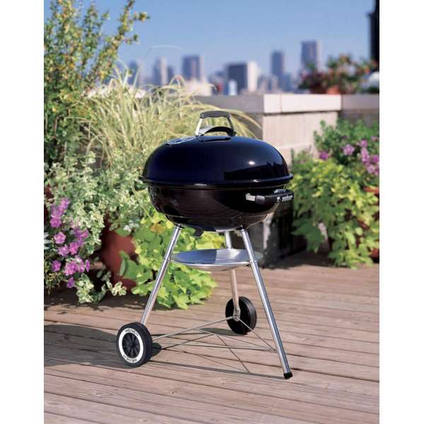 Weber Compact Kettle BBQ Black 570mm