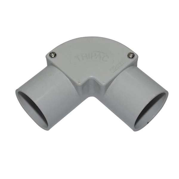 Tripac Inspection Elbow PVC Grey 25mm