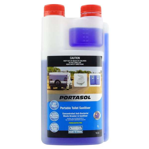 Chemtech Portasol Portable Toilet Sanitiser 1L