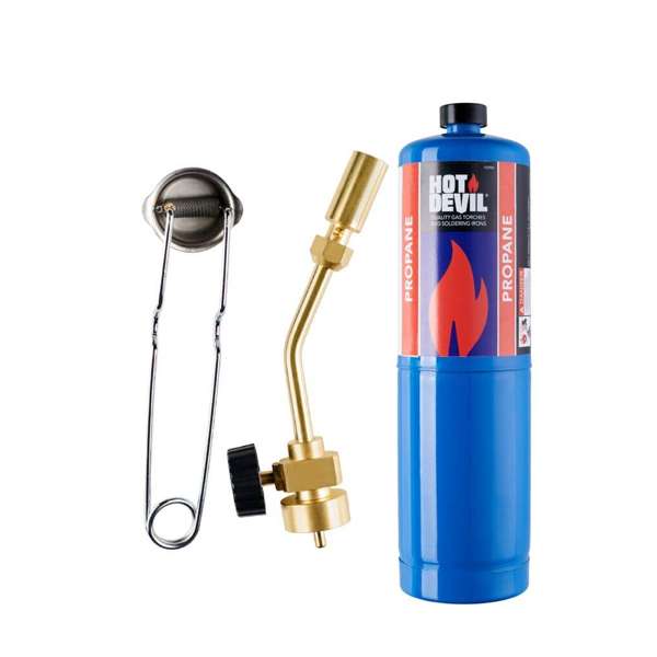 Hot Devil Propane Torch Kit with Hand Sparker