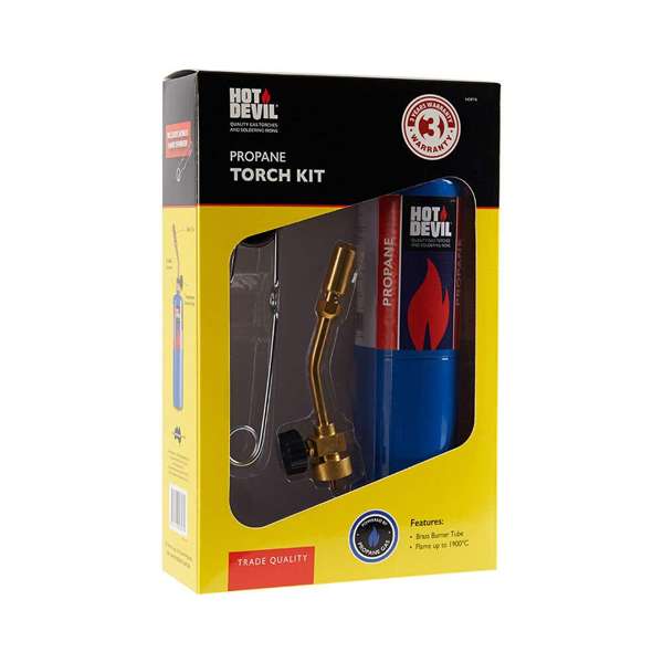 Hot Devil Propane Torch Kit with Hand Sparker