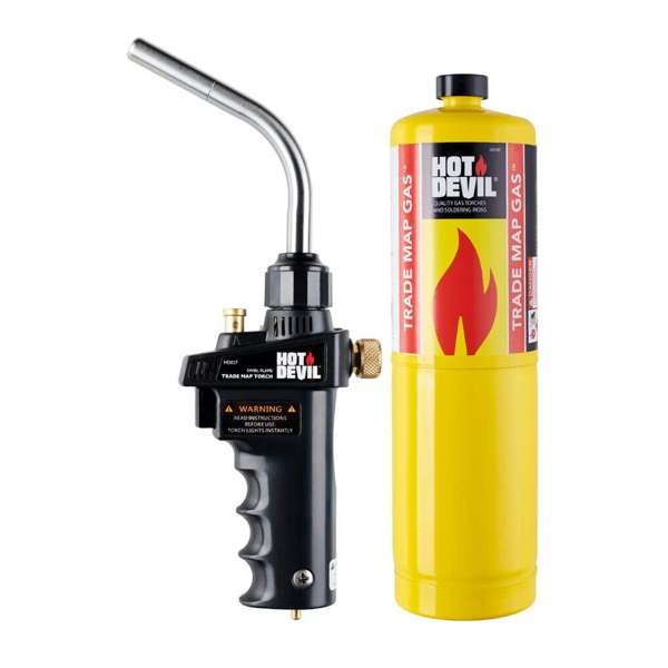 Hot Devil Trade Map Torch Kit with Swirl Flame