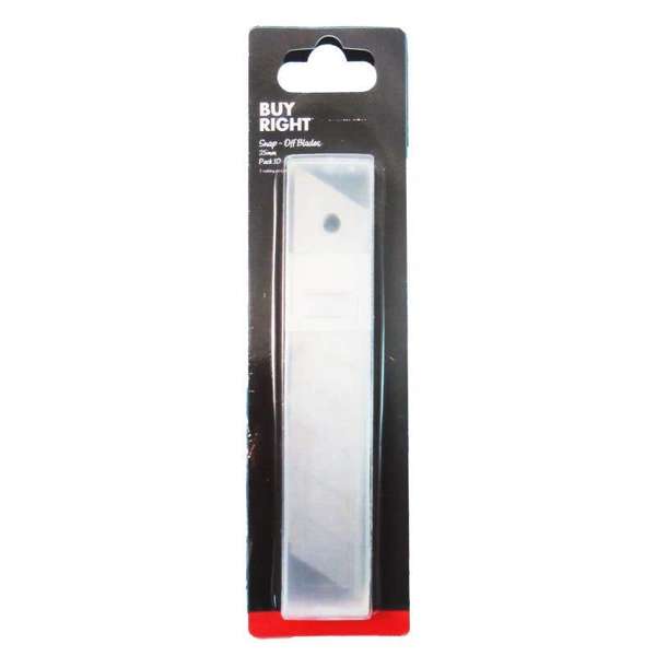 Buy Right Snap Knife Replacement Blades 25mm - 10 Pack