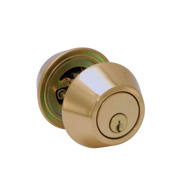 Buy Right Double Cylinder Deadbolt Brass