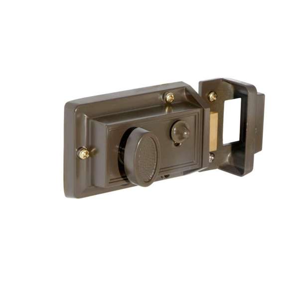 Buy Right Night Latch Rim Brown