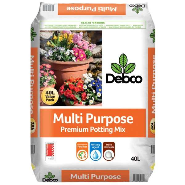 Debco Multi-Purpose Premium Potting Mix 40L