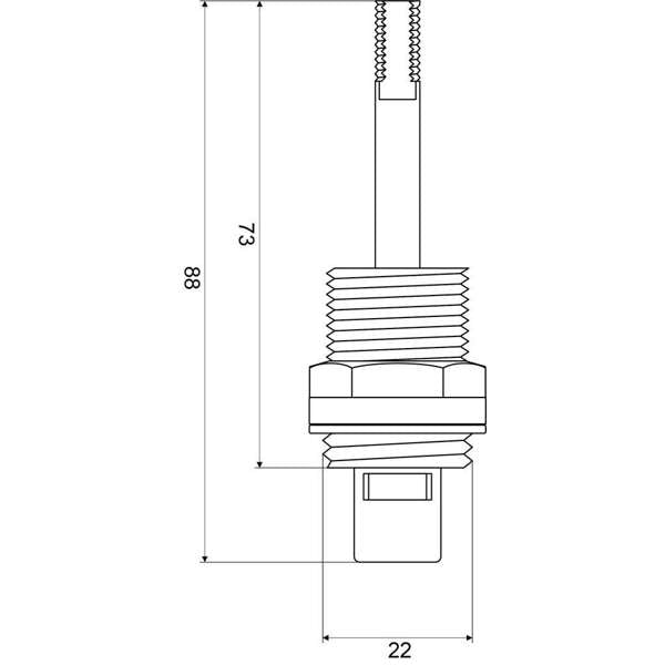 Mildon Ceramic Disc Spindle Basin Hot