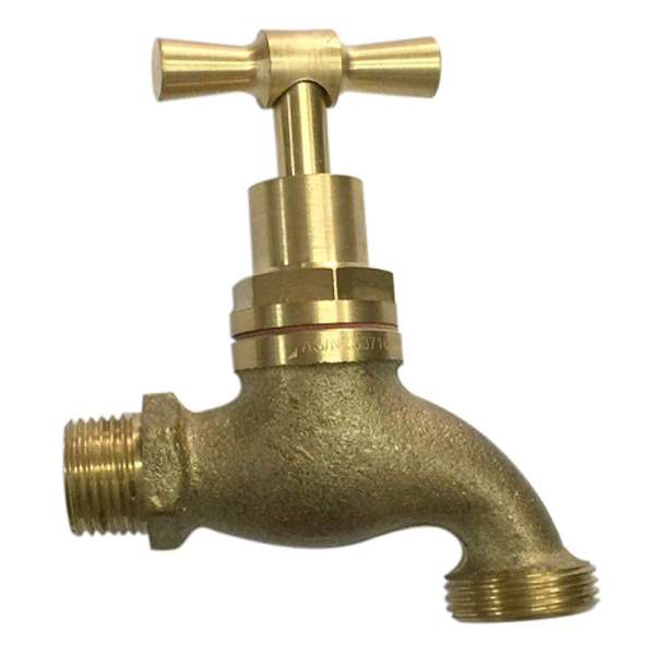 Mildon 1/2 Turn Ceramic Disc Hose Cock Male 3/4" Brass (20mm)