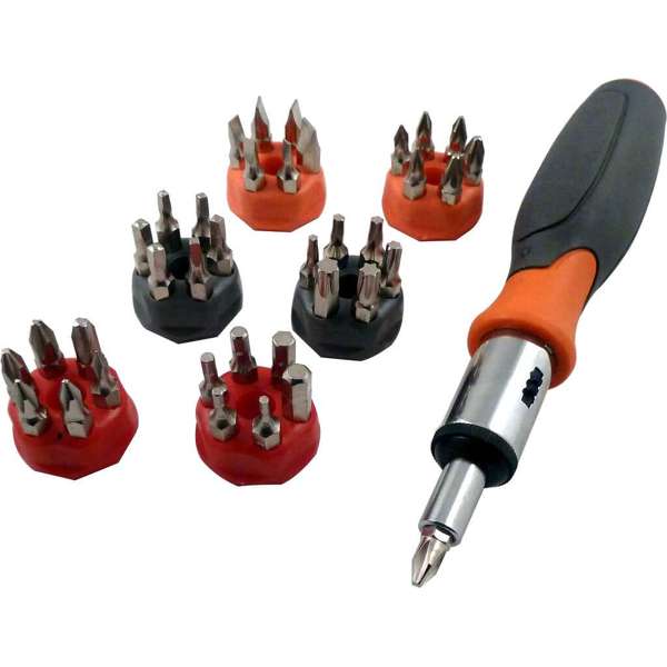 Work Force Ratchet Screwdriver Set - 38 Piece