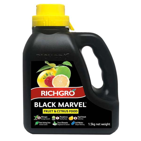 Richgro Black Marvel Fruit & Citrus Food 1.5kg