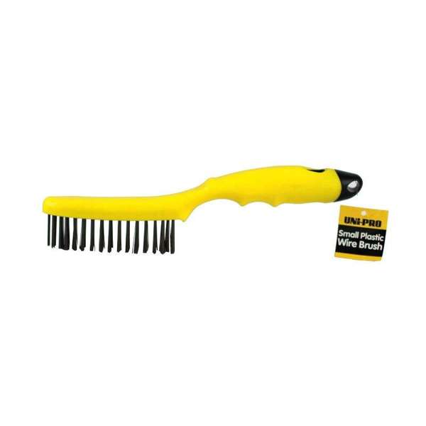 Uni-Pro Wire Brush with Plastic Handle