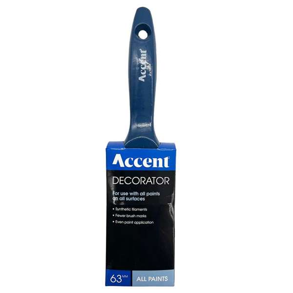 Accent Decorator Paint Brush 63mm