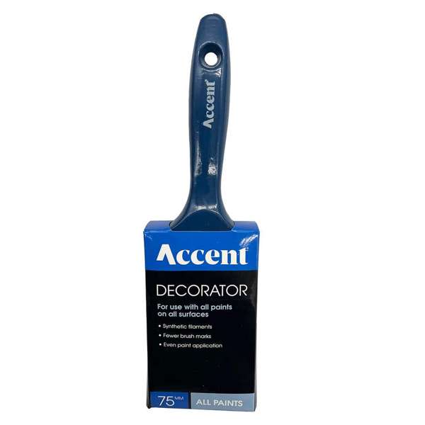 Accent Decorator Paint Brush 75mm