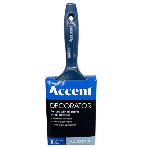 Accent Decorator Paint Brush 100mm