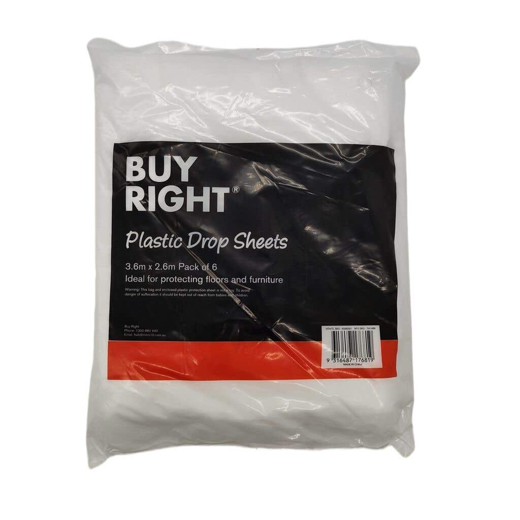 Buy Right Plastic Drop Sheet