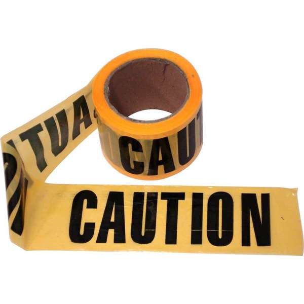 Medalist Caution Tape 75mm x 100m