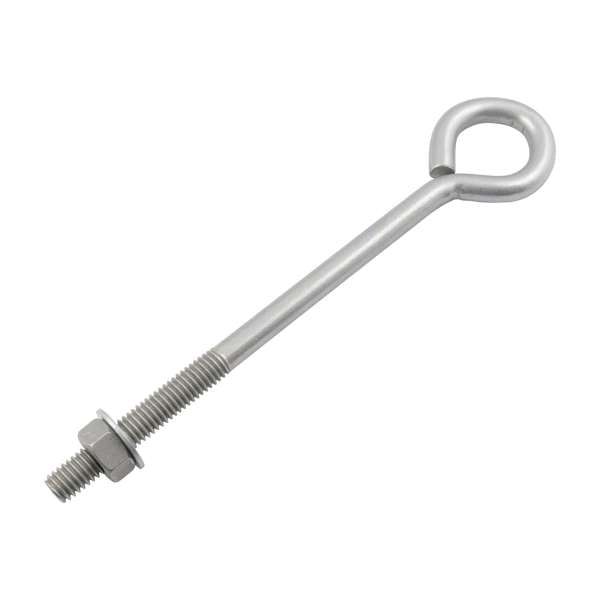 Zenith M12 x 250 x 30mm Galvanised Eye Bolt