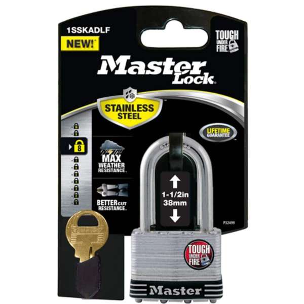 Master Lock Laminated Stainless Steel Padlock