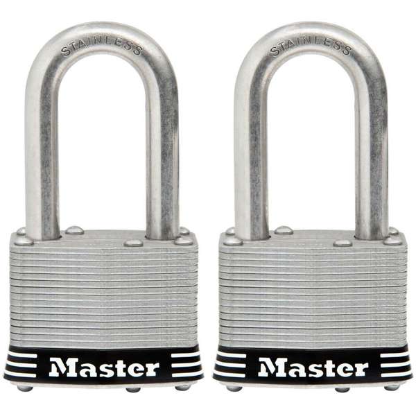 Master Lock Laminated Padlock 44mm - 2 Pack