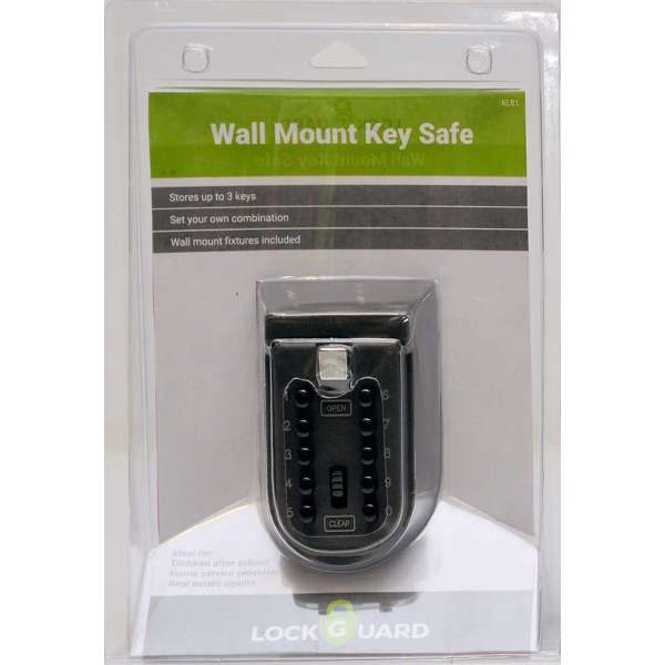 Lockguard Mini Wall Mount Key Safe