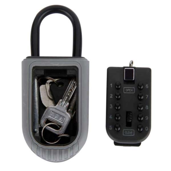 Lockguard Mini Key Safe with Portable Push Button