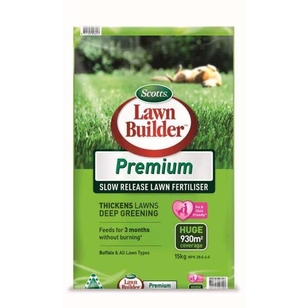 Scotts Lawn Builder Premium Fertiliser 15kg