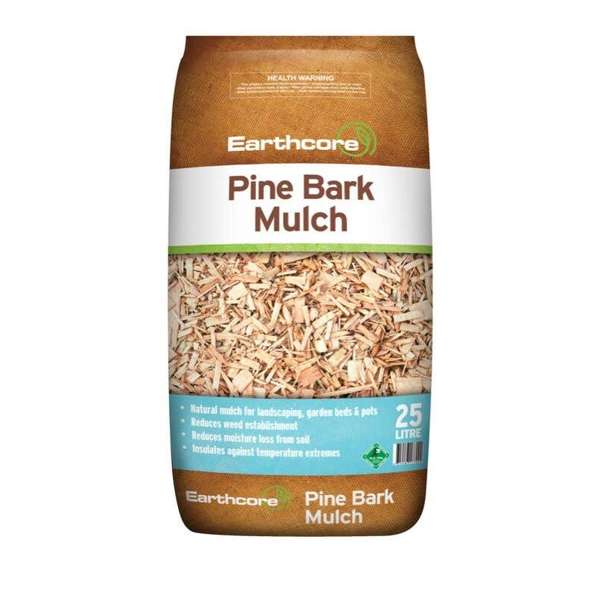 Earthcore Pine Bark Mulch 25L