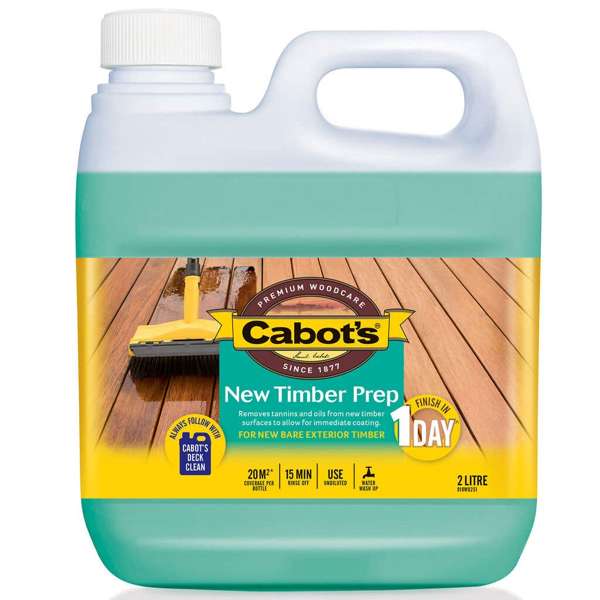 Cabot's New Timber Prep 2L