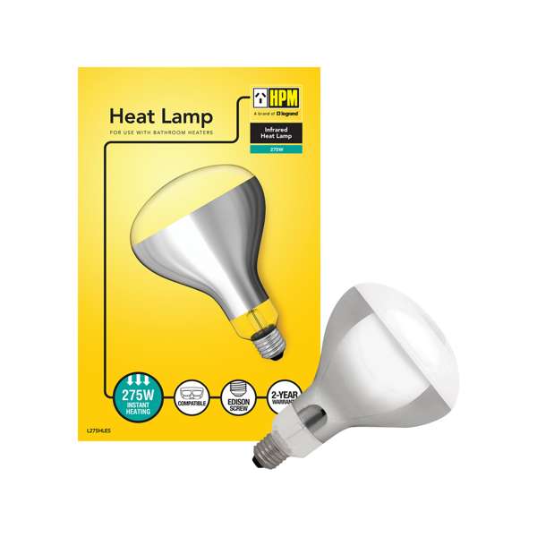 HPM 275W ES Heat Lamp