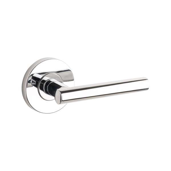 Lane 65mm Polished Chrome Buckingham Lever Passage Set