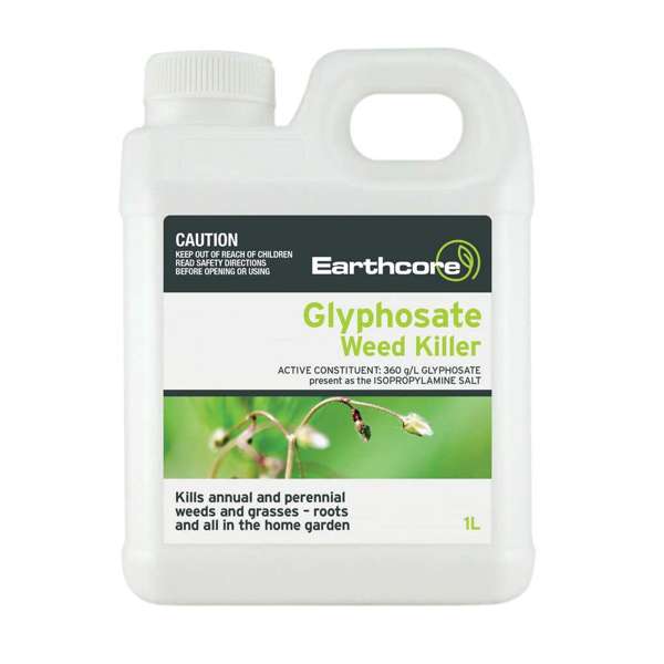 Earthcore Glyphosate Weed Killer Concentrate 1L