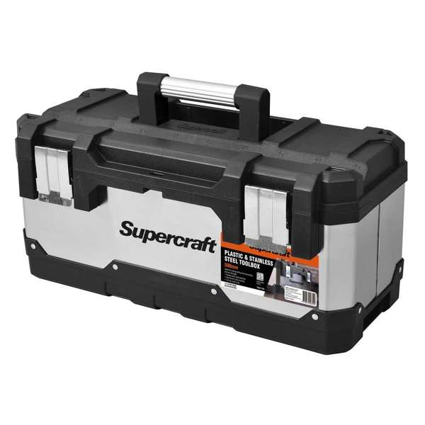 Supercraft Steel Plastic Toolbox 470mm